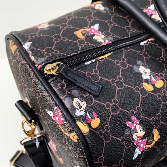 Disney Mickie & Minnie Travel Bag / Weekender - Picture 8 of 12